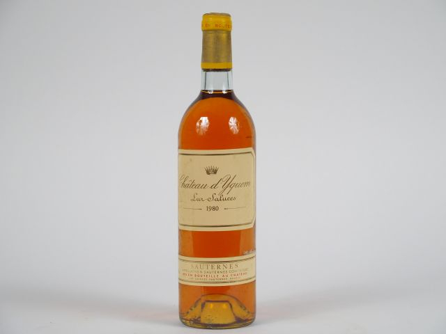 1 BOUTEILLE CHÂTEAU D'YQUEM 1er CCS SAUTERNES - 1980 - BG