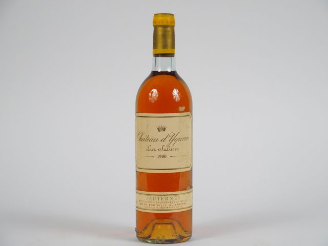 1 BOUTEILLE CHÂTEAU D'YQUEM 1er CCS SAUTERNES - 1980 - BG