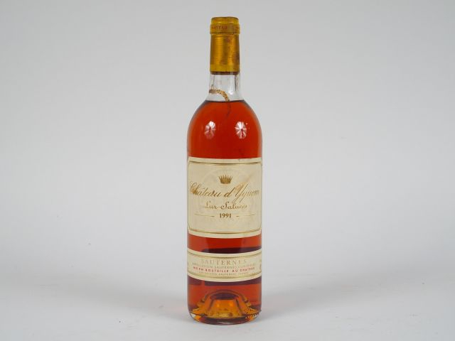 1 BOUTEILLE CHÂTEAU D'YQUEM 1er CRU CLASSE SUPERIEUR SAUTERNES - 1991 