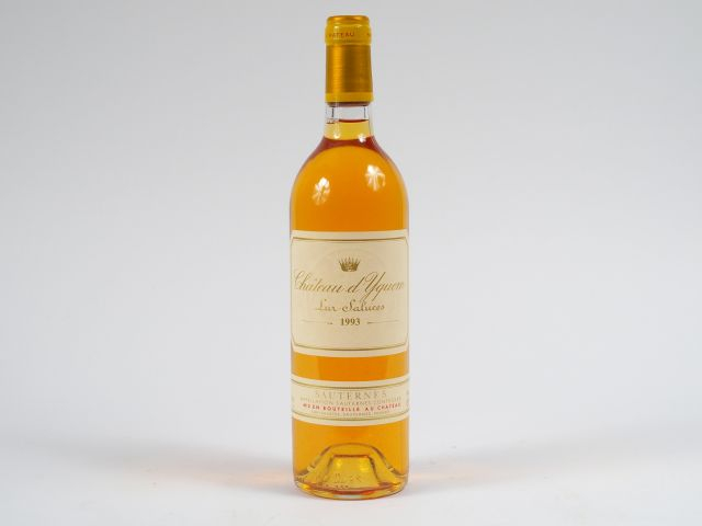 1 BOUTEILLE CHÂTEAU D'YQUEM 1er CRU CLASSE SUPERIEUR SAUTERNES - 1993
