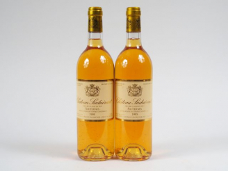 Vente aux enchères 2 BOUTEILLES CHÂTEAU SUDUIRAUT 1er CC SAUTERNES - 1995