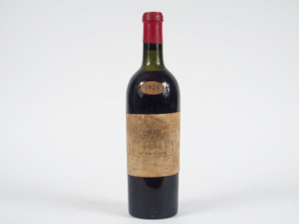 Vente aux enchères 1 BOUTEILLE CHÂTEAU L'ANGELUS 1er GCC ST EMILION - 1924 - HEP+/EF/MISE