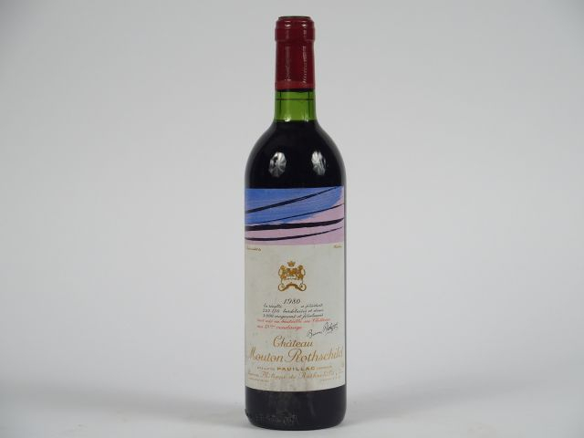 1 BOUTEILLE CHÂTEAU MOUTON ROTHSCHILD 1er GCC PAUILLAC - 1980 - BG
