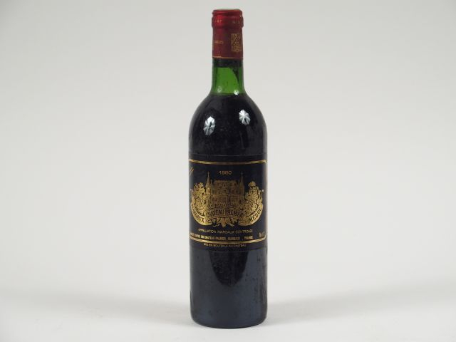 1 BOUTEILLE CHÂTEAU PALMER GCC MARGAUX - 1980 - BG