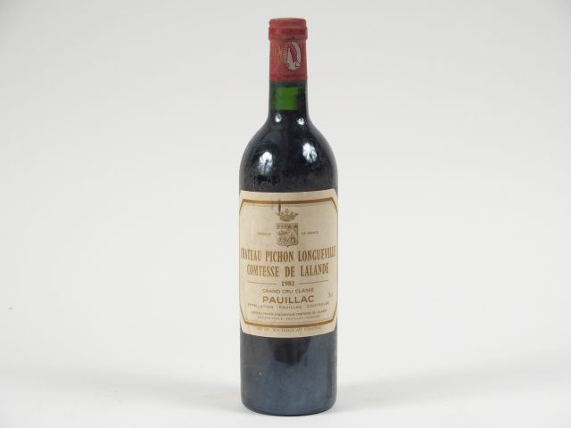 1 BOUTEILLE CHÂTEAU PICHON LONGUEVILLE COMTESSE DE LALANDE GCC PAUILLA