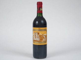 Vente aux enchères 1 BOUTEILLE CHÂTEAU DUCRU BEAUCAILLOU GCC ST JULIEN - 1990