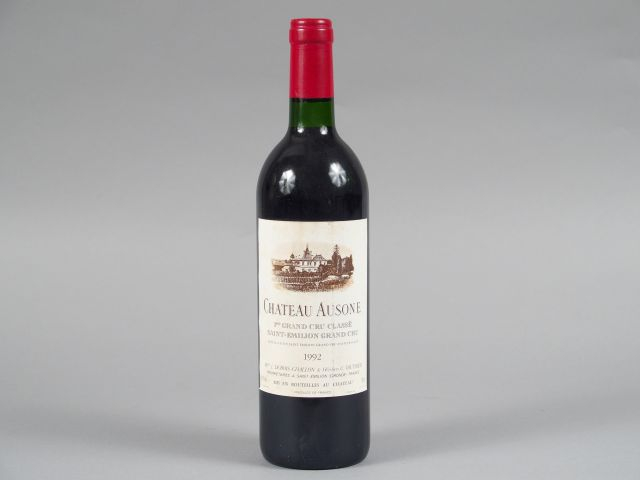 1 BOUTEILLE CHÂTEAU AUSONE 1er GCC ST EMILION - 1992 - BG++