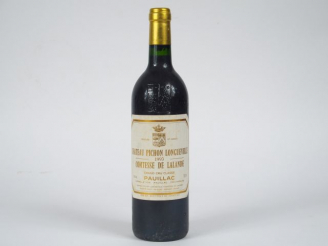 Vente aux enchères 1 BOUTEILLE CHÂTEAU PICHON LONGUEVILLE COMTESSE DE LALANDE GCC PAUILLA