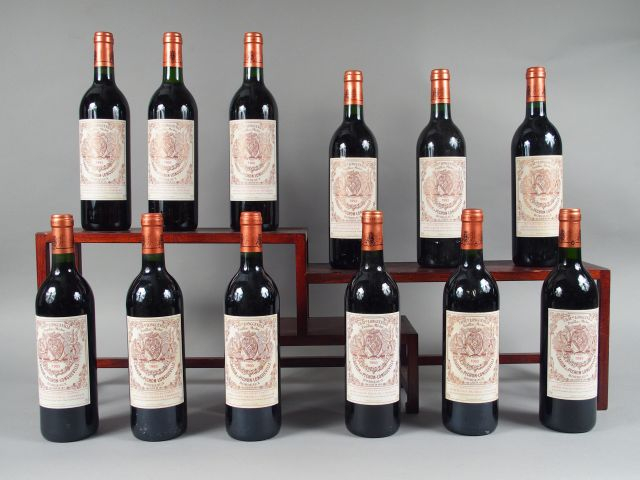 12 BOUTEILLES CHÂTEAU PICHON LONGUEVILLE BARON GCC PAUILLAC - 1993 - 1