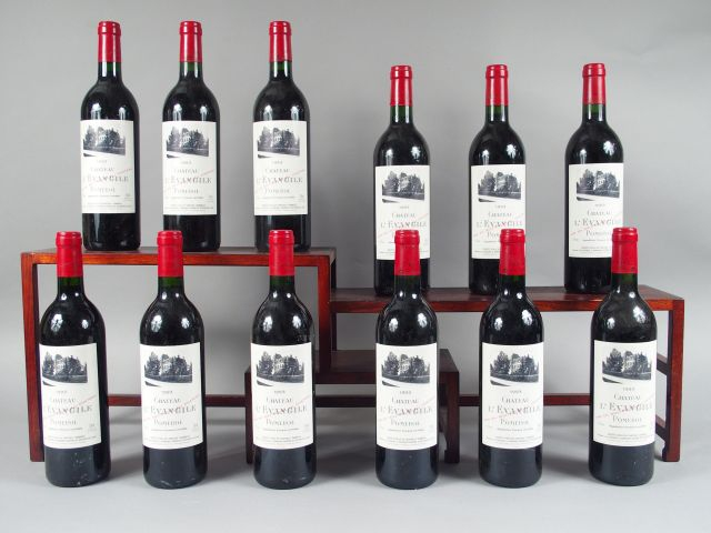 12 BOUTEILLES CHÂTEAU L'EVANGILE POMEROL - 1993
