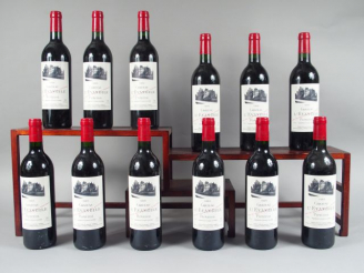 Vente aux enchères 12 BOUTEILLES CHÂTEAU L'EVANGILE POMEROL - 1993