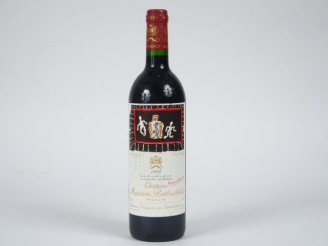 Vente aux enchères 1 BOUTEILLE CHÂTEAU MOUTON ROTHSCHILD 1er GCC PAUILLAC - 1994