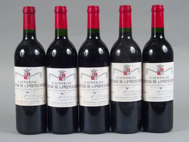 5 BOUTEILLES CHÂTEAU LATOUR A POMEROL - 1994