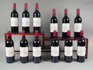 Vente aux enchères 12 BOUTEILLES CHÂTEAU LYNCH BAGES GCC PAUILLAC - 1995 - 3 CAPS LA