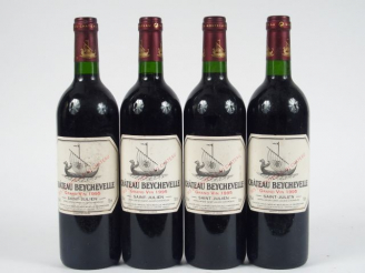 Vente aux enchères 4 BOUTEILLES CHÂTEAU BEYCHEVELLE GCC ST JULIEN - 1995 - 1 BG