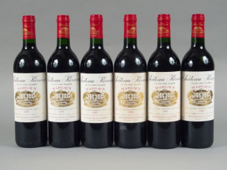 Vente aux enchères 6 BOUTEILLES CHÂTEAU KIRWAN GCC MARGAUX - 1995 - CBO