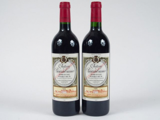 Vente aux enchères 2 BOUTEILLES CHÂTEAU RAUZAN GASSIES GCC MARGAUX - 1995