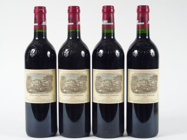4 BOUTEILLES CHÂTEAU LAFITE ROTHSCHILD 1er GCC PAUILLAC - 1997