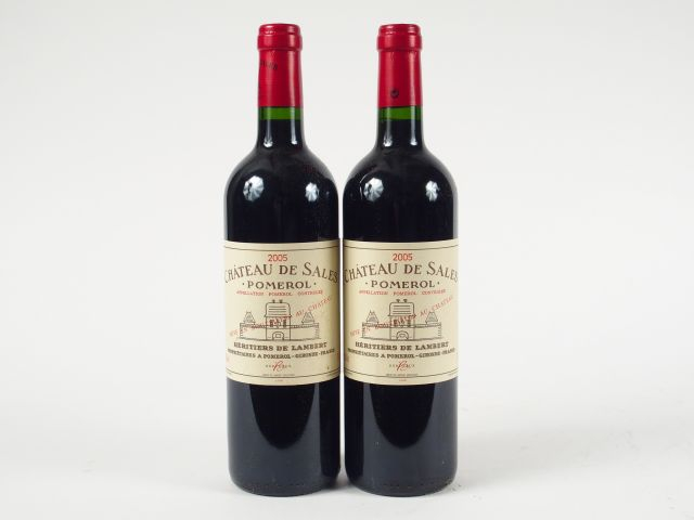 2 BOUTEILLES CHÂTEAU DE SALES POMEROL - 2005