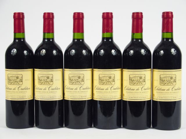 6 BOUTEILLES CHÂTEAU DE CRABITAN BORDEAUX - 2005
