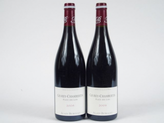 Vente aux enchères 2 BOUTEILLES GEVREY CHAMBERTIN 'PLACE DES LOIS' A. BURGUET - 2008