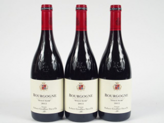 Vente aux enchères 3 BOUTEILLES BOURGOGNE 'PINOT NOIR' R. GROFFIER - 2013