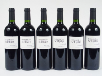 Vente aux enchères 6 BOUTEILLES DOMAINE DES SCHISTES 'LES TERRASSES' - 2010