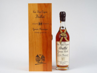 Vente aux enchères 1 BOUTEILLE TRES RARE COGNAC BRILLET 'GRAND SIECLE' GRANDE CHAMPAGNE N