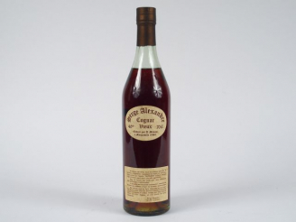 Vente aux enchères 1 BOUTEILLE COGNAC VIEUX SERGE ALEXANDRE