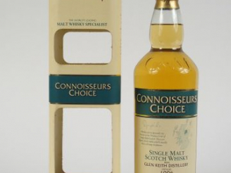 Vente aux enchères 1 BOUTEILLE GLEN KEITH 	GORDON AND MACPHAIL 	Connoisseurs Choice 	70	c