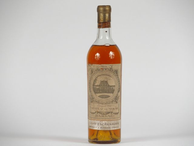 1 BOUTEILLE CHÂTEAU DE MYRAT BARSAC - 1944 - ELD/EF/HEP