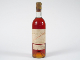 Vente aux enchères 1 BOUTEILLE CHÂTEAU CLIMENS 1er CC SAUTERNES - 1953 - BG/ETLT