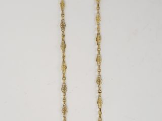 Giletière en or. 26 g