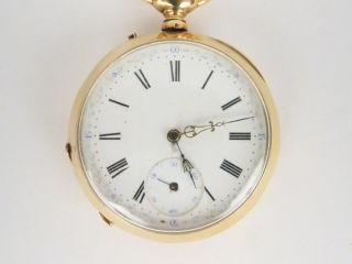 Montre de gousset en or. 70 g tel