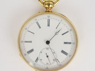 Vente aux enchères Montre de gousset en or. 80 g tel