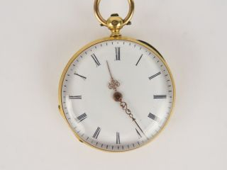 Vente aux enchères Montre de col en or. 30 g tel