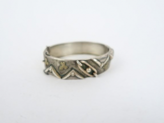 Vente aux enchères Bracelet en argent. 19 g