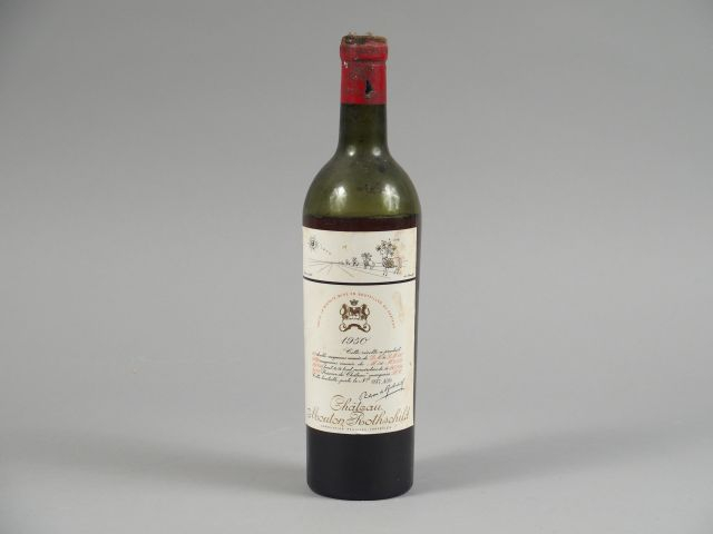 1 BOUTEILLE CHÂTEAU MOUTON ROTHSCHILD 1er GCC PAUILLAC - 1950 - VIDANG
