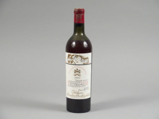 Vente aux enchères 1 BOUTEILLE CHÂTEAU MOUTON ROTHSCHILD 1er GCC PAUILLAC - 1951 - MEP/CA