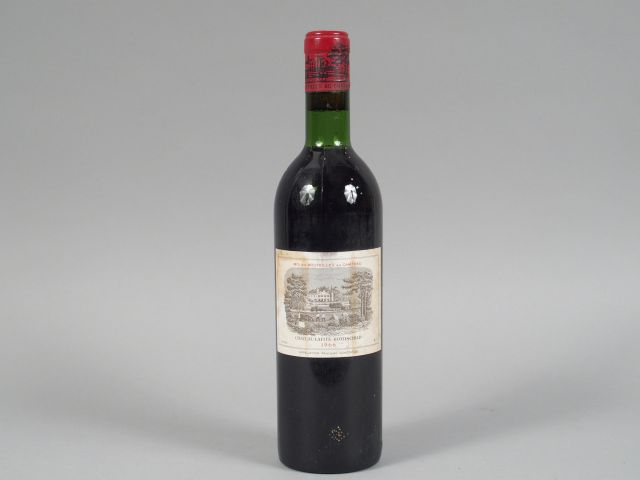 1 BOUTEILLE CHÂTEAU LAFITE ROTHSCHILD 1er GCC PAUILLAC - 1966 - BG/ETL