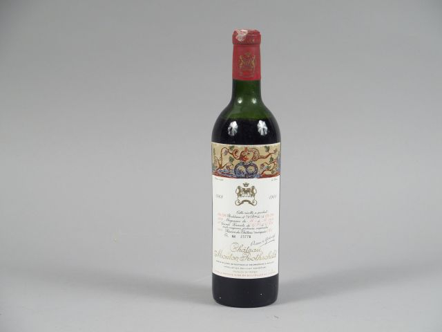 1 BOUTEILLE CHÂTEAU MOUTON ROTHSCHILD 1er GCC PAUILLAC - 1968 - MEP/CA