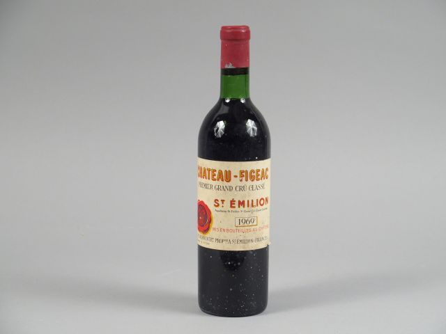 1 BOUTEILLE CHÂTEAU FIGEAC 1er GCC ST EMILION - 1969 - BG