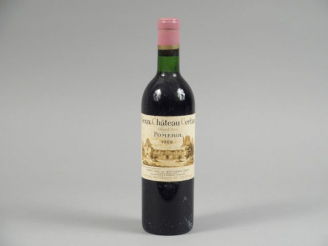Vente aux enchères 1 BOUTEILLE VIEUX CHÂTEAU CERTAN POMEROL - 1969 - BG