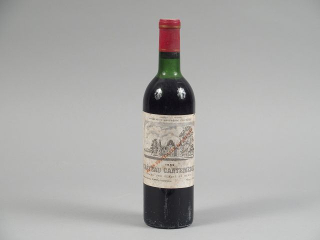 1 BOUTEILLE CHÂTEAU CANTEMERLE GCC HAUT MEDOC - 1969 - LB