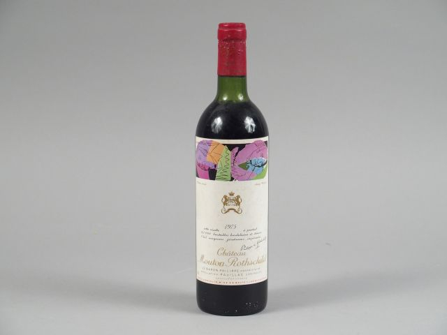 1 BOUTEILLE CHÂTEAU MOUTON ROTHSCHILD 1er GCC PAUILLAC - 1975 - LB