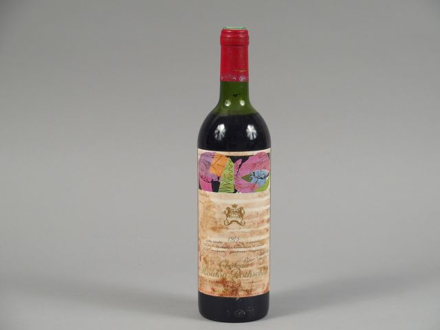1 BOUTEILLE CHÂTEAU MOUTON ROTHSCHILD 1er GCC PAUILLAC - 1975 - LB-HEP