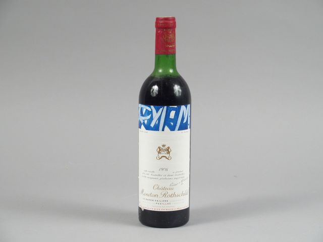 1 BOUTEILLE CHÂTEAU MOUTON ROTHSCHILD 1er GCC PAUILLAC - 1976 - HEP