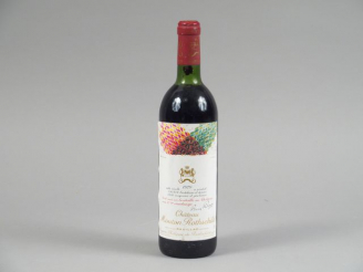 Vente aux enchères 1 BOUTEILLE CHÂTEAU MOUTON ROTHSCHILD 1er GCC PAUILLAC - 1979 - LB