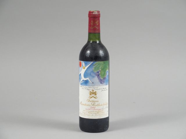 1 BOUTEILLE CHÂTEAU MOUTON ROTHSCHILD 1er GCC PAUILLAC - 1982 - BG