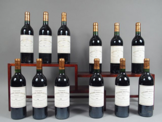 Vente aux enchères 12 BOUTEILLES CHÂTEAU BAHANS DE HAUT BRION 2eme VIN DU CHÂTEAU HAUT BR